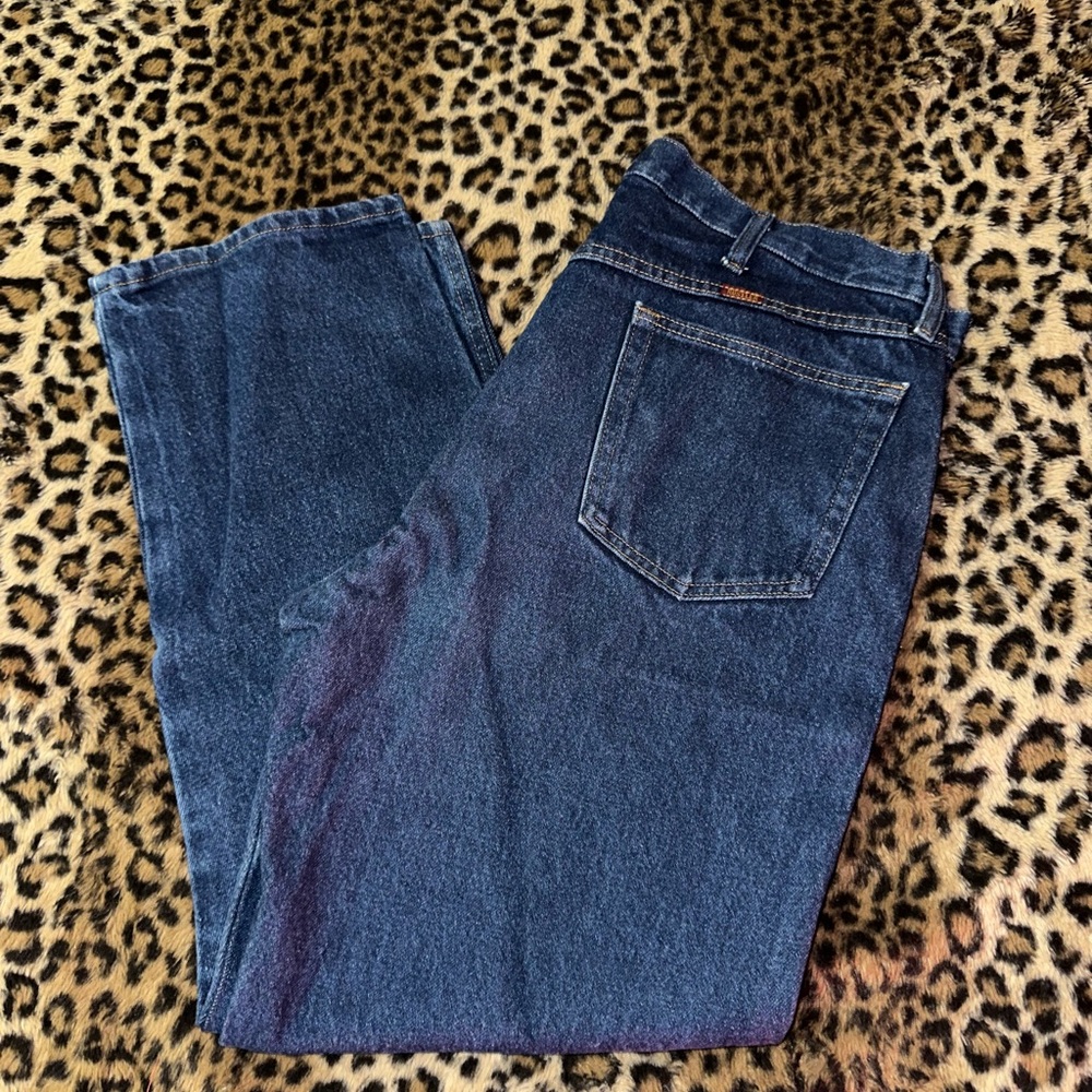 Men’s Classic RUSTLER Deep Blue Denim Jeans